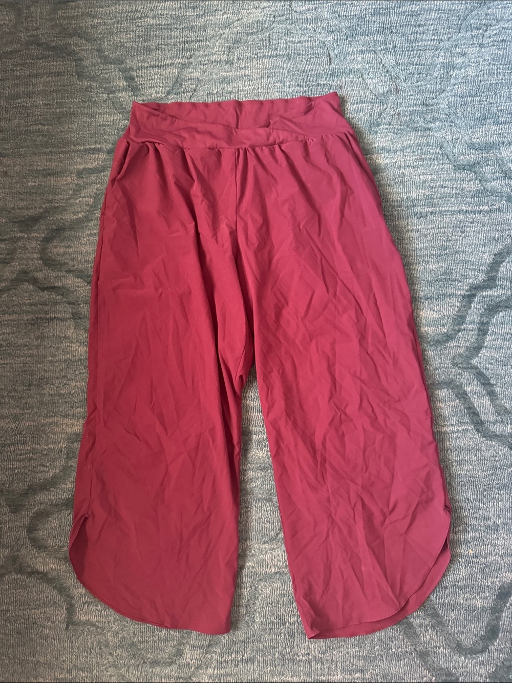 Girls' Elastic-Waist Skirted Culottes - Rose
